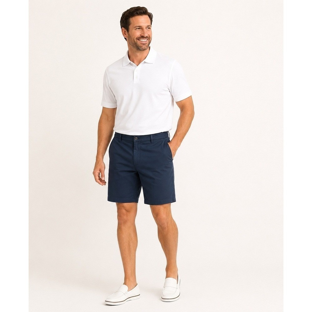 Nike Golf Dri-Fit Shorts Mens 36 Standard Fit Black Polyester Pockets Flat Front